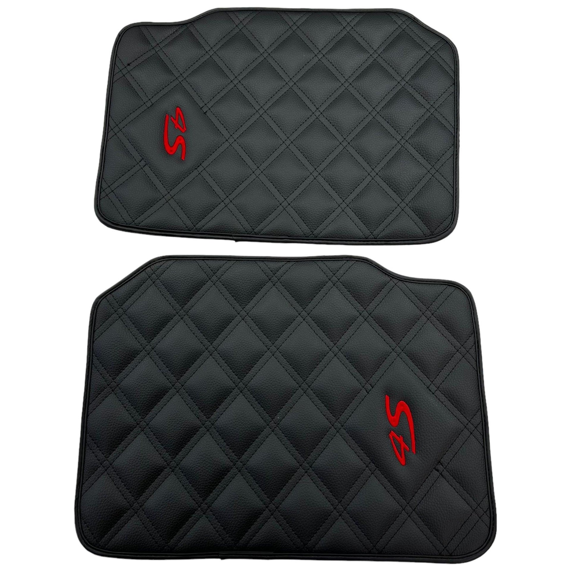 Leather Floor Mats For Porsche Panamera 4S 971 (2017-2023) - AutoWin