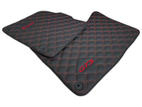 Leather Floor Mats for Porsche Taycan (2019-2023) - AutoWin