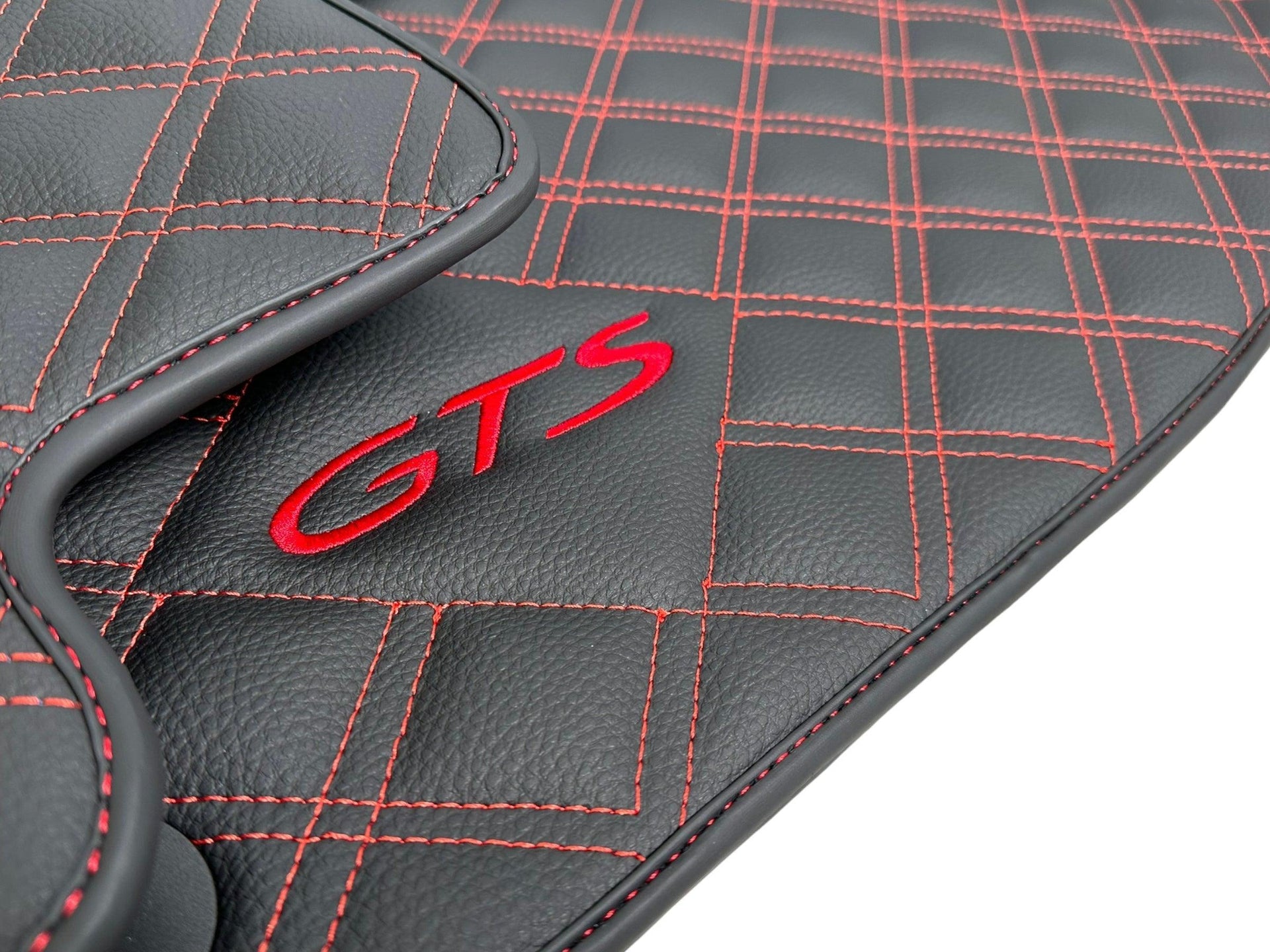 Leather Floor Mats for Porsche Taycan (2019-2023) - AutoWin