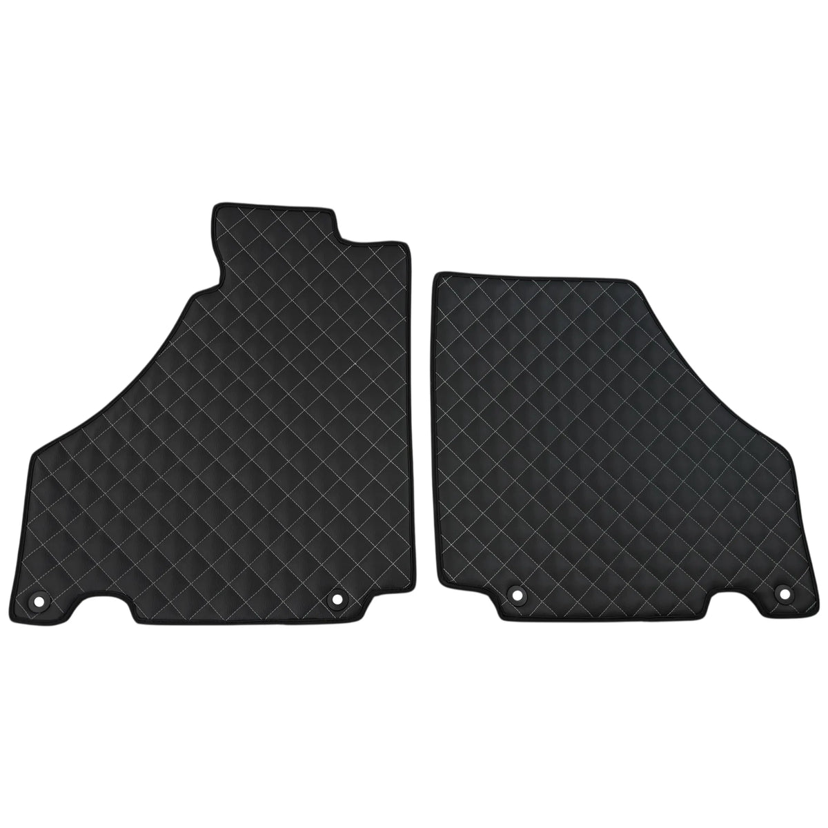 Leather Floor Mats with Single Diamond Pattern for Ferrari 360 (1999-2005)
