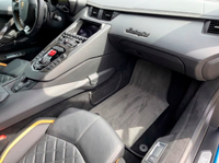 Customizable Gray Floor Mats for Lamborghini Aventador With Alcantara Leather