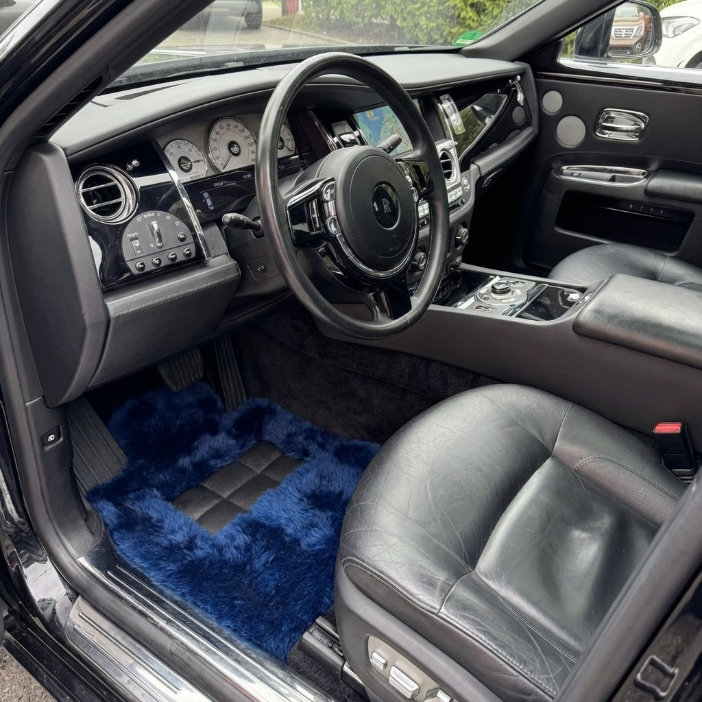 Interior look of floor mats for Rolls Royce Ghost Series I (2010–2020) | ER56 Design