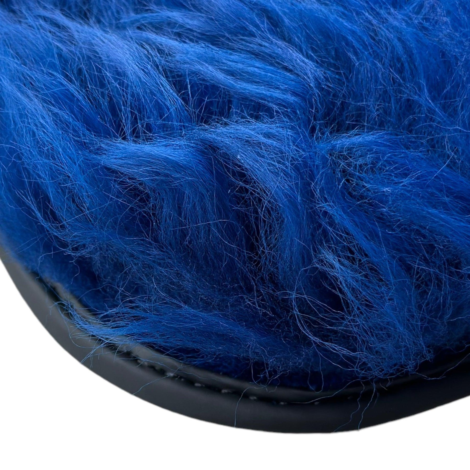 Navy Blue Sheepskin Floor Mats for Rolls Royce Phantom VIII (2017-2024) | ER56 Design - AutoWin