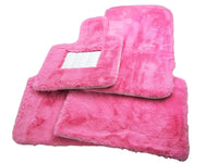 Pink Sheepskin Floor Mats For Rolls Royce Dawn Rr6 2016-2023 Er56 Design Brand - AutoWin