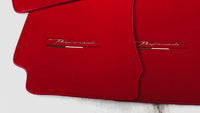 Red Floor Mats for Alfa Romeo 166 (1998-2003)