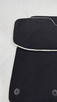 Czarne dywaniki samochodowe do Bentleya Continental GTC Cabriolet (2018–2023)