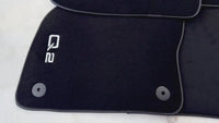 Black Floor Mats for Audi Q2 (2016-2020)