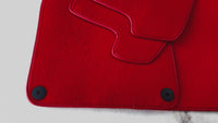 Red Floor Mats for Porsche 911 - 993 (1994-1998)