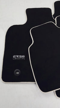 Czarne dywaniki samochodowe do Toyota Camry (2017) Projekt ER56