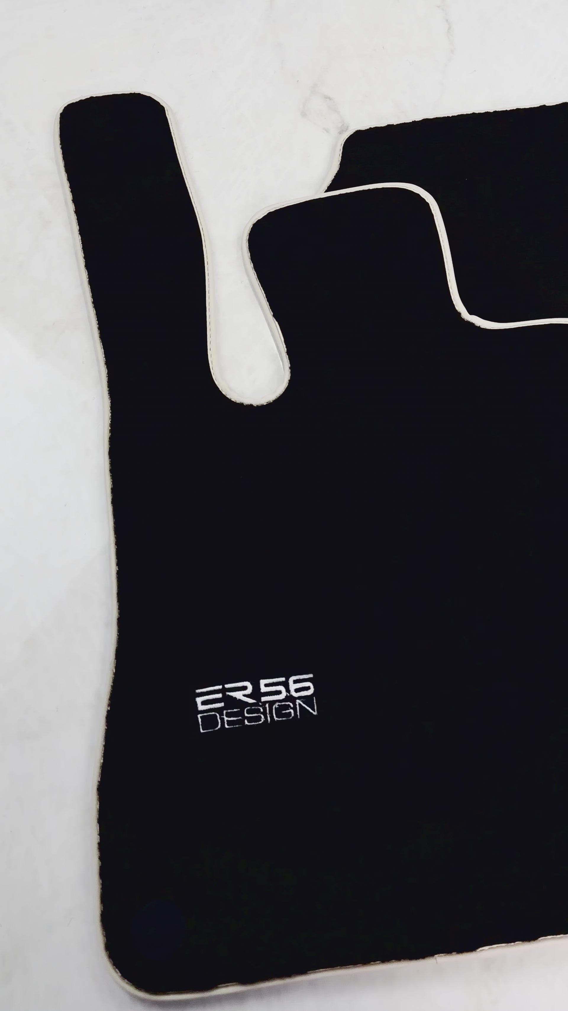 Black Floor Mats For Mercedes-Benz SL-Class R231 (2012-2022) ER56 Design - ER56 Design