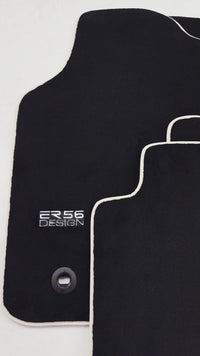 Black Floor Mats For Toyota Hilux (2005-2015) ER56 Design