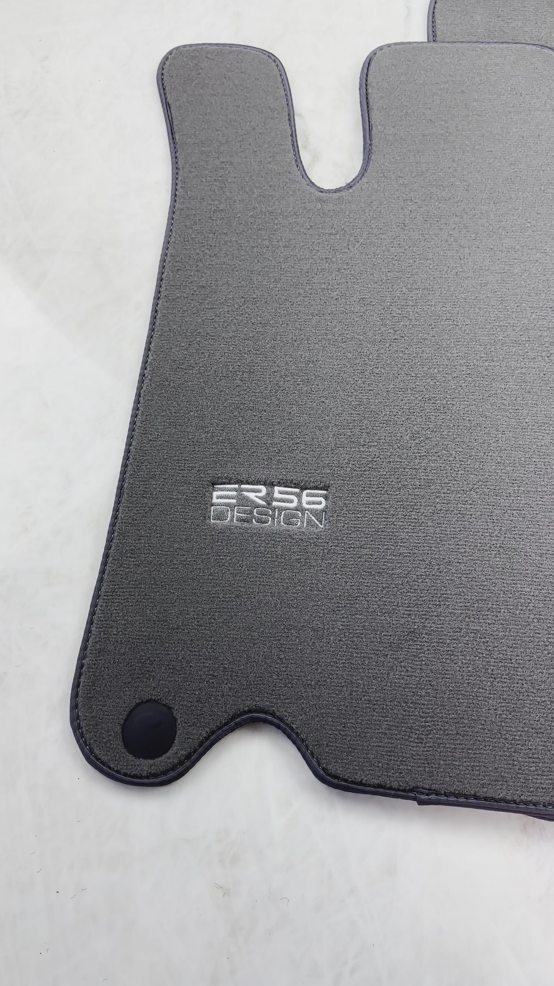 Szare maty samochodowe do Mercedes-Benz SL-Class R230 (2001-2012) | Design ER56 - AutoWin