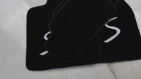 Black Floor Mats for Mini Countryman F60 Hybrid (2020-2023)