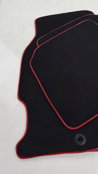 Black Floor Mats For Honda Accord (1990-1993)