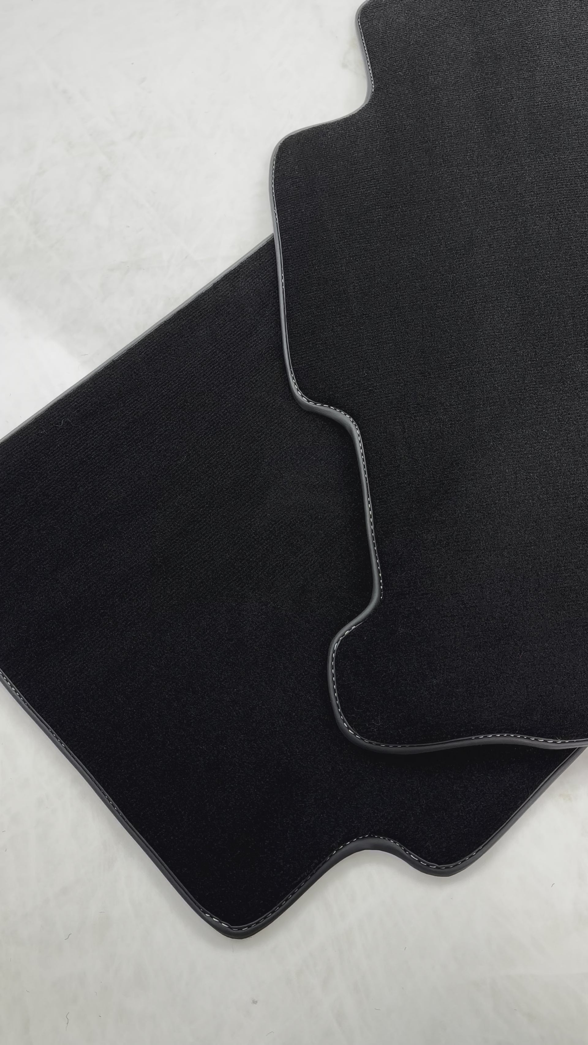 Czarne dywaniki samochodowe do Honda Civic VII (2001-2005) - AutoWin