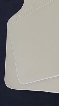 Beige Floor Mats for Pontiac Third Generation FireBird (1982-1992)