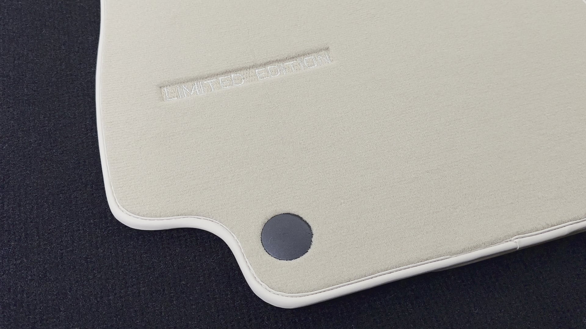 Beżowe Dywaniki Samochodowe do Mercedes Benz E-Class W213 Sedan (2016-2020) | Edycja Limitowana - AutoWin