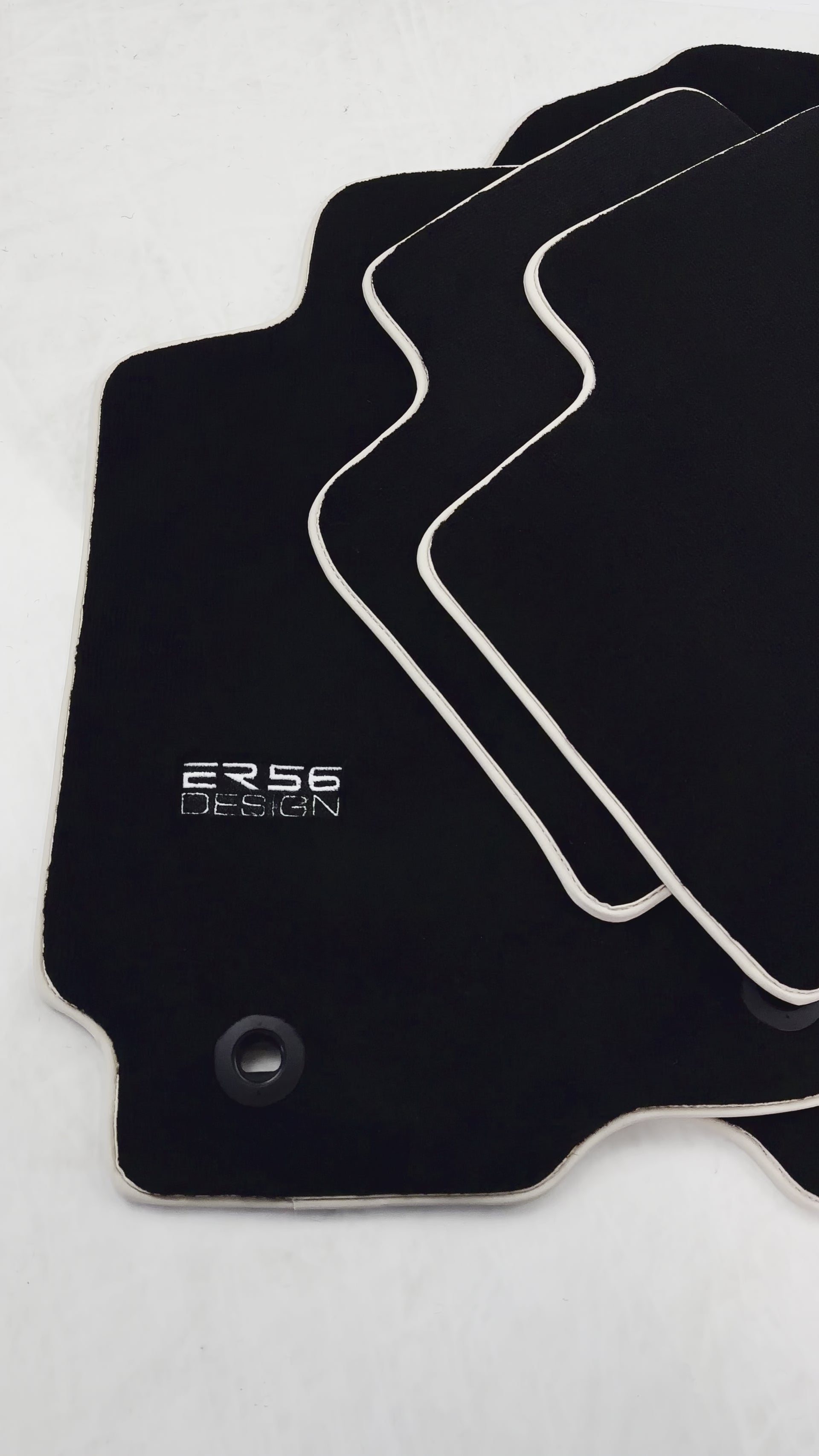 Black Floor Mats For Toyota RAV4 (2013-2018) ER56 Design - ER56 Design