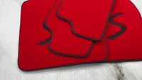 Red Floor Mats for Mini Countryman F60 (2017-2023)