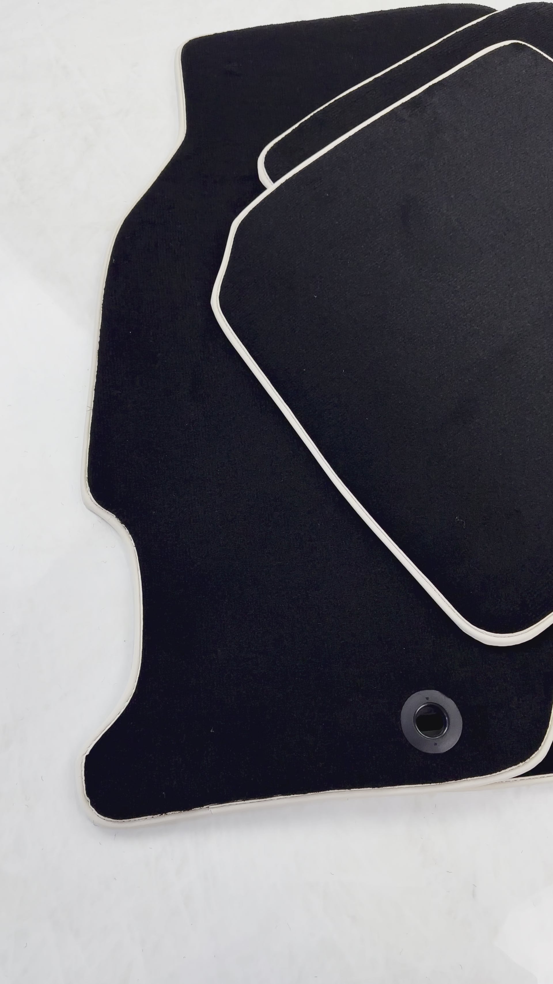 Czarne dywaniki samochodowe do Honda Accord (1990-1993) - AutoWin