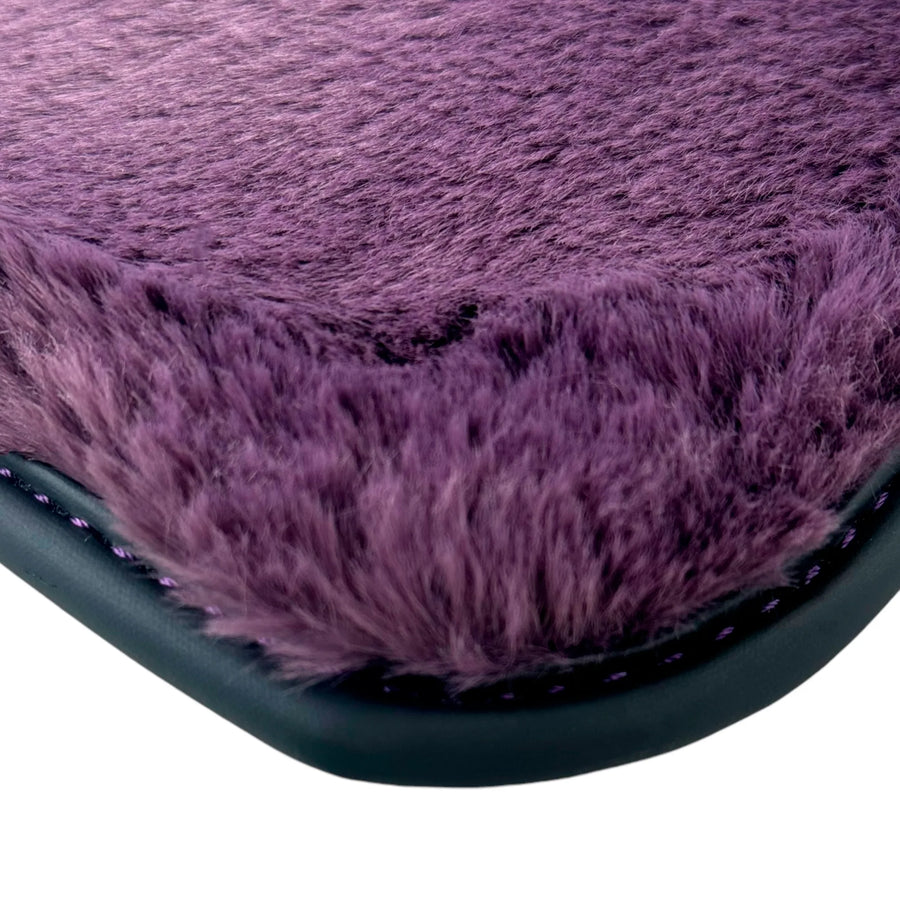 Purple Sheepskin Floor Mats for Rolls-Royce Ghost Series I (2010–2020)