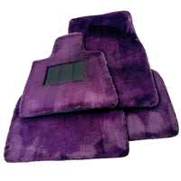 Purple Sheepskin Floor Mats for Rolls-Royce Ghost Series I (2010–2020)