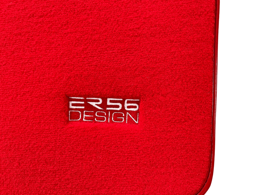 Red Floor Mats for Audi R8 2007-2015 ER56 Design - AutoWin