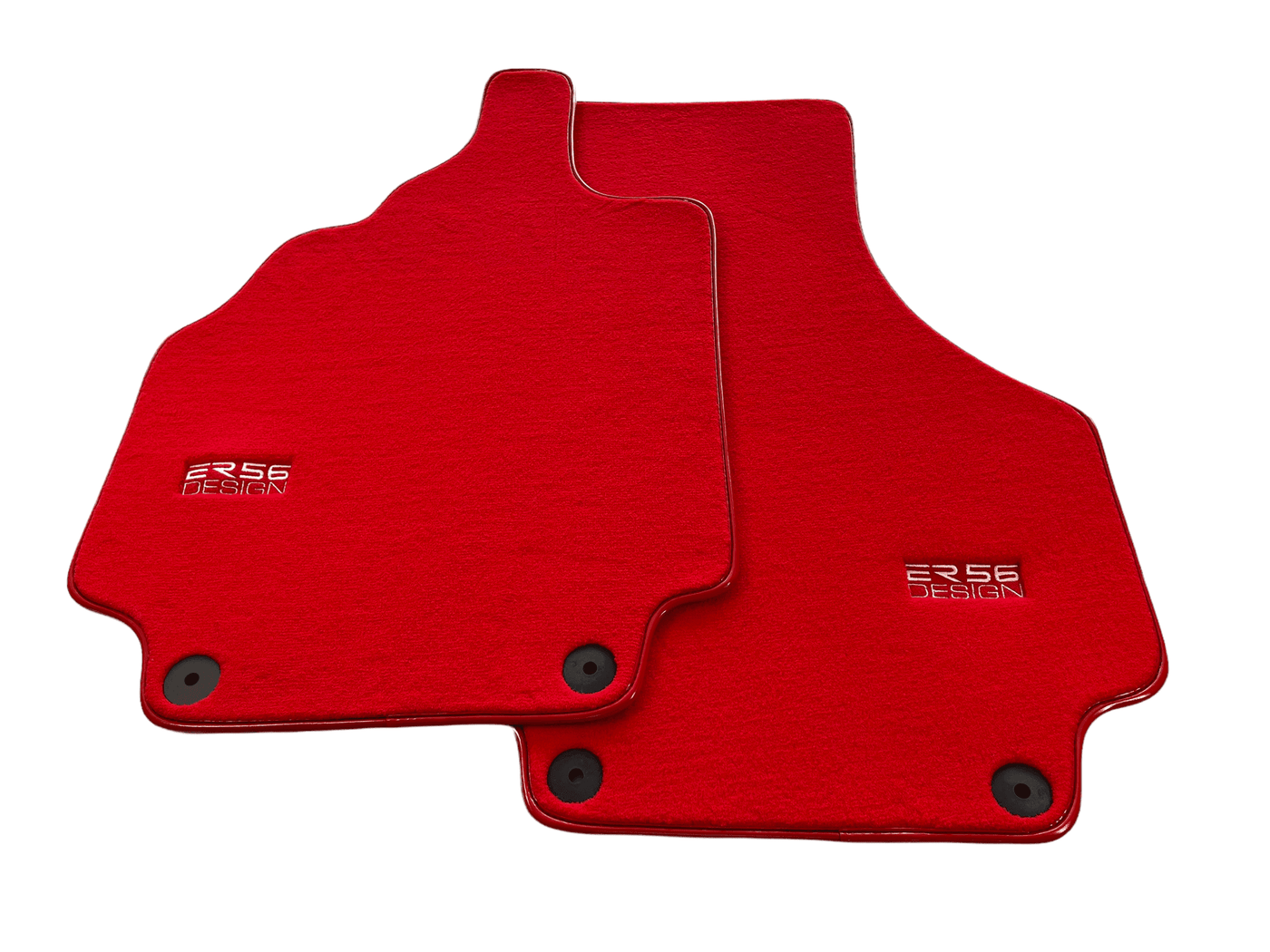 Red Floor Mats for Audi R8 2007-2015 ER56 Design - AutoWin