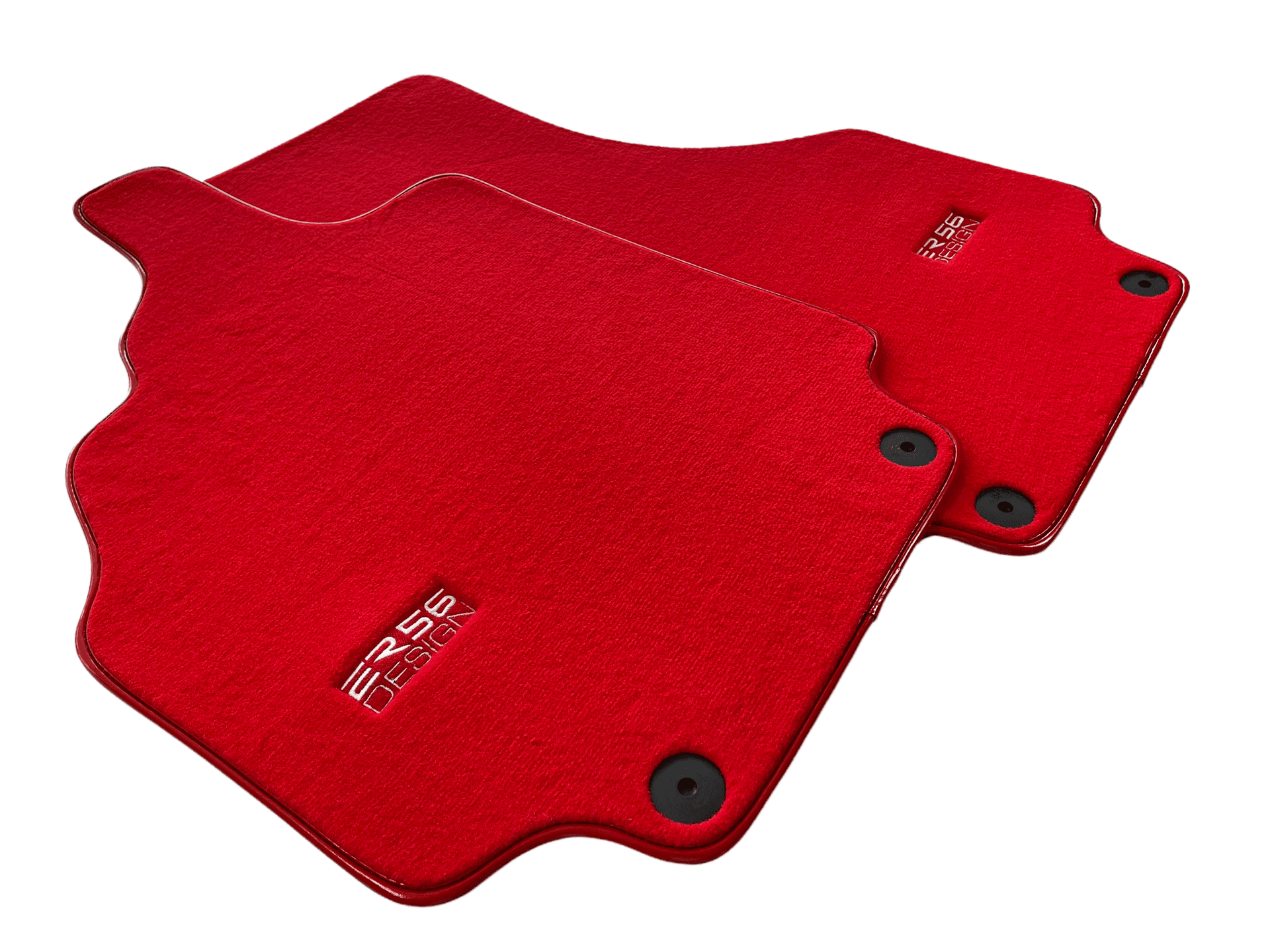 Red Floor Mats for Audi R8 2007-2015 ER56 Design - AutoWin