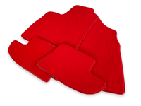 Red Floor Mats For Bentley Continental GTC (2011-2018) - AutoWin