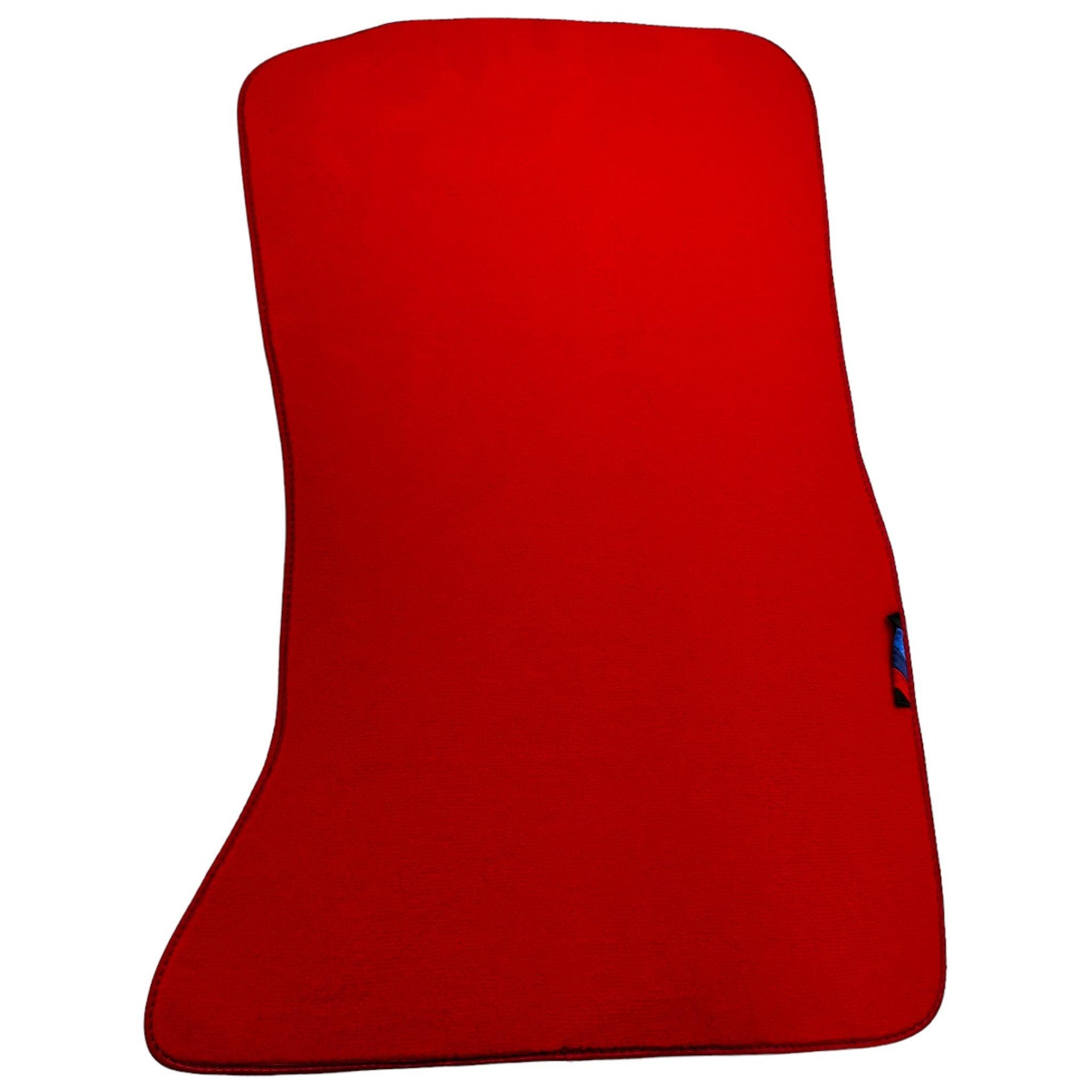 Red Floor Mats For BMW 5 Series F10 With M Package AutoWin Brand - AutoWin