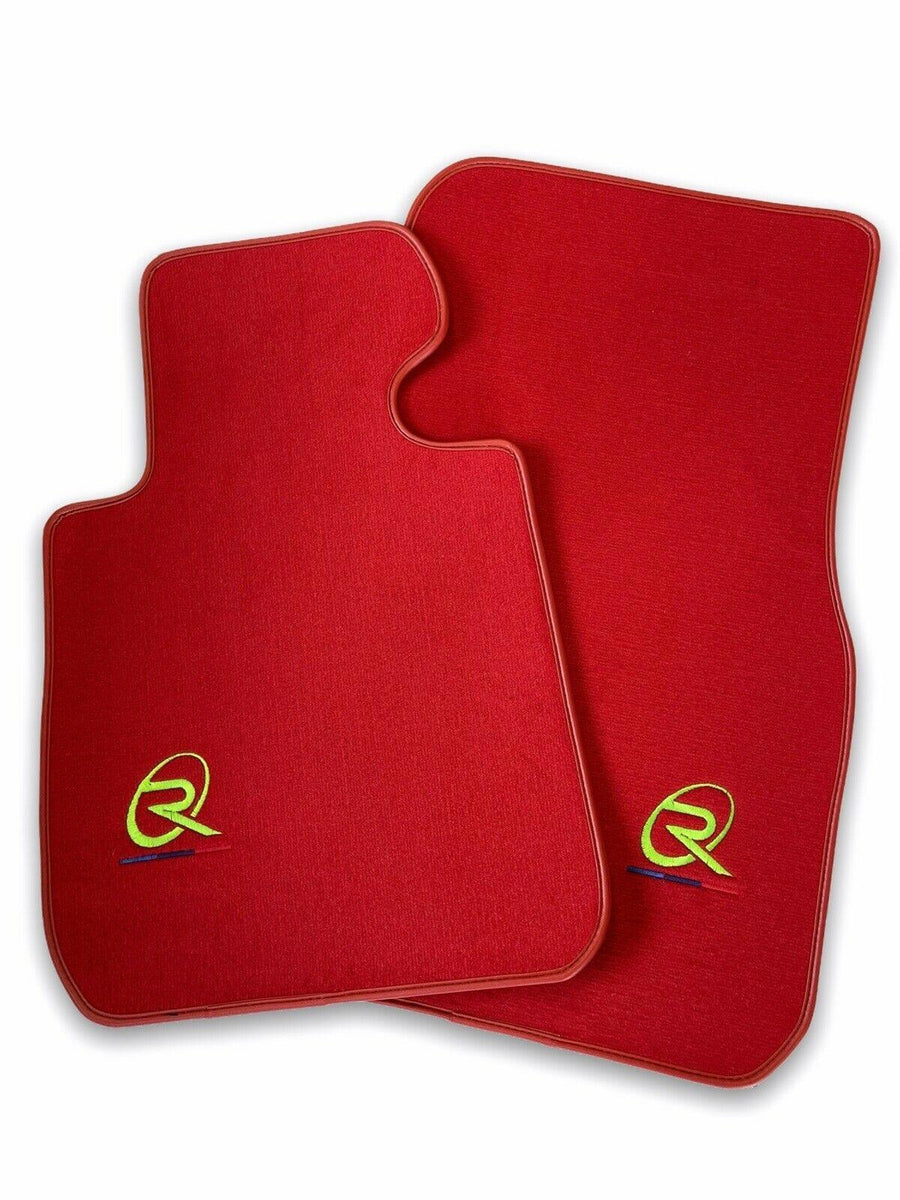 Red Floor Mats For BMW M5 Series F90 | ER56 Design - AutoWin
