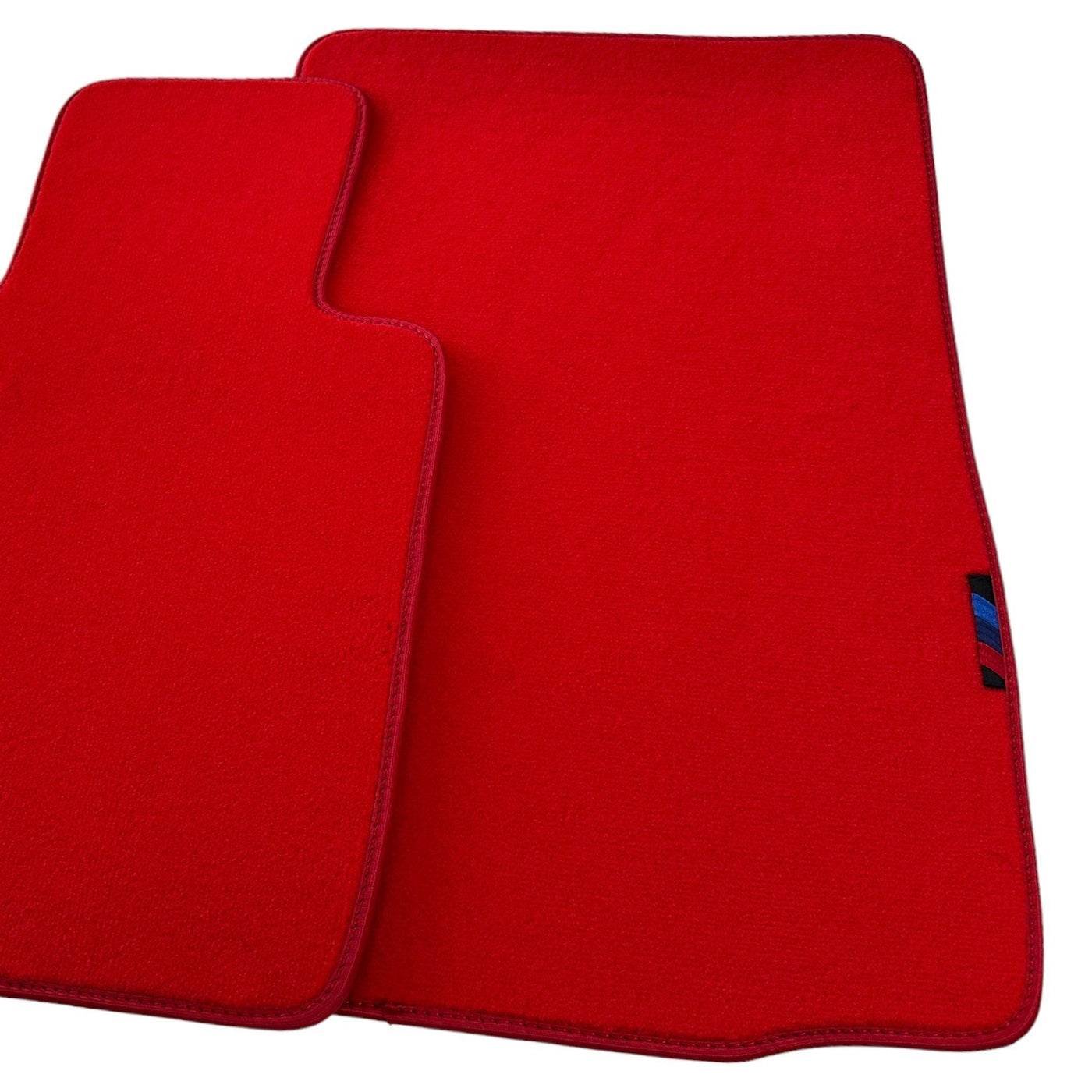 Red Floor Mats For BMW Z4 Series E86 Coupe (2003-2008) With M Package AutoWin Brand - AutoWin
