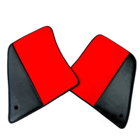 Red Floor Mats for Ferrari SF90 Stradale (2019-2024) with Carbon Fiber