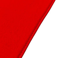 Red Floor Mats for Pontiac FireBird (1993-2002) with Trans Am Logo - AutoWin