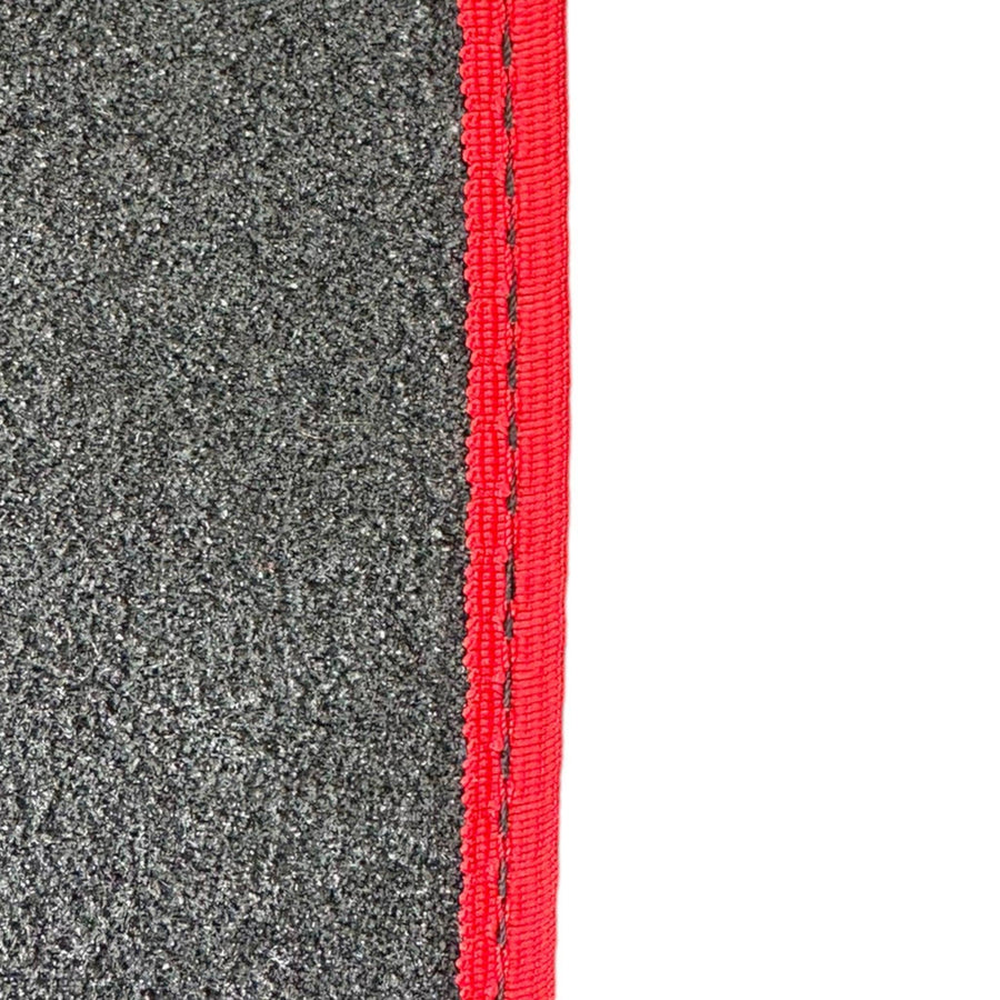 Red Floor Mats for Pontiac FireBird (1993-2002) with Trans Am Logo - AutoWin