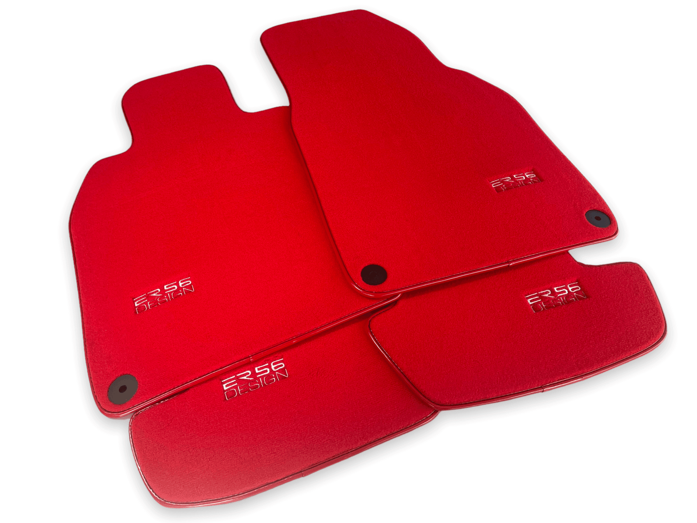 Red Floor Mats for Porsche 911 - 992 (2019-2024)| ER56 Design - AutoWin