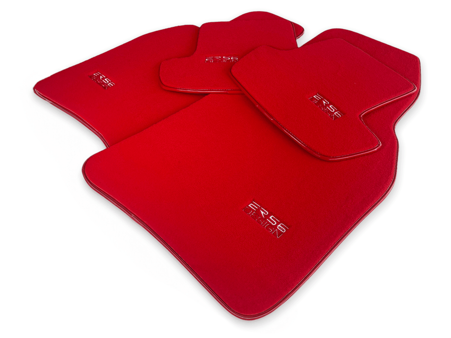 Red Floor Mats for Porsche 911 - 993 (1994-1998) - AutoWin