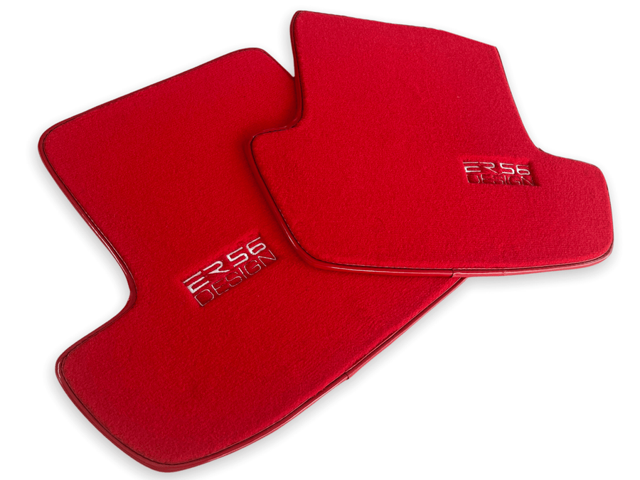 Red Floor Mats for Porsche Panamera (2009-2016) | ER56 Design - AutoWin