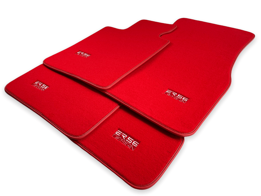 Red Mats For BMW Gran Tourer F46 (2015-2022) 7 Seats - ER56 Design Brand - AutoWin
