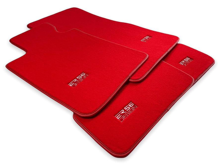 Red Mats For BMW Gran Tourer F46 (2015-2022) 7 Seats - ER56 Design Brand - AutoWin
