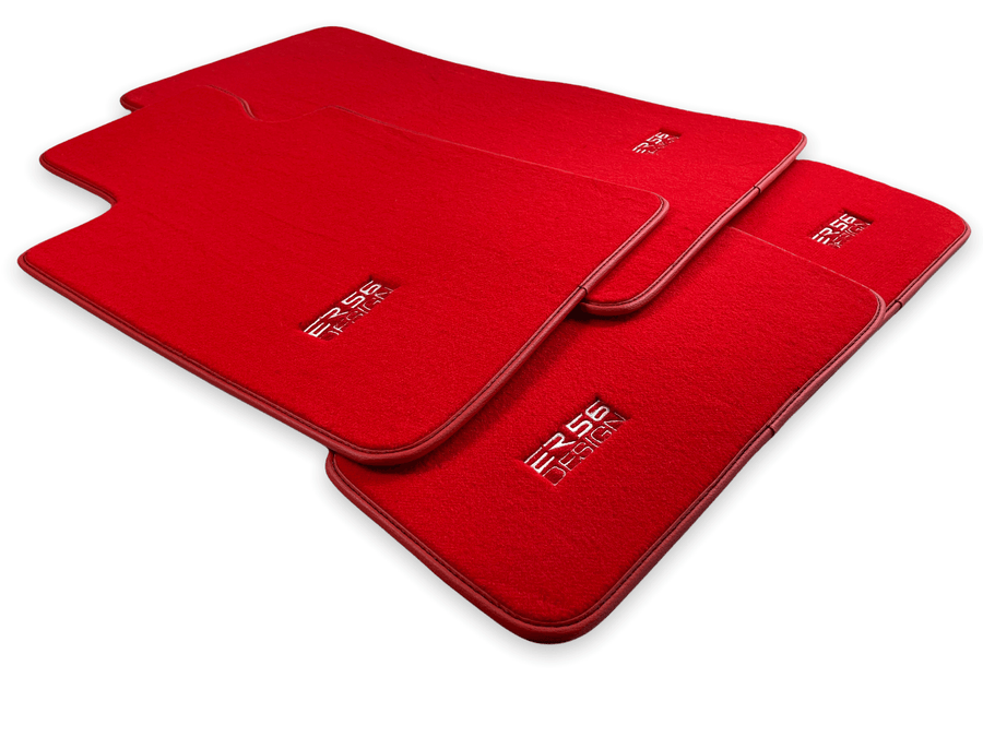 Red Mats For BMW Gran Tourer F46 (2015-2022) 7 Seats - ER56 Design Brand - AutoWin