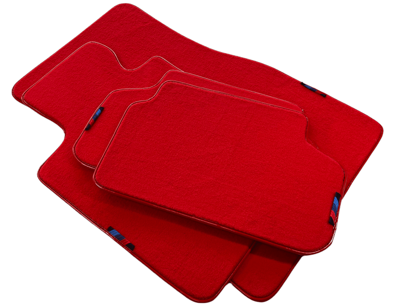 Red Mats For BMW G60 (2023-2026) Sedan With M Package AutoWin Brand - AutoWin
