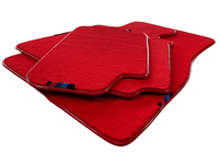 Red Mats For BMW M3 G81 Touring (2022-2026) With M Package AutoWin Brand - AutoWin
