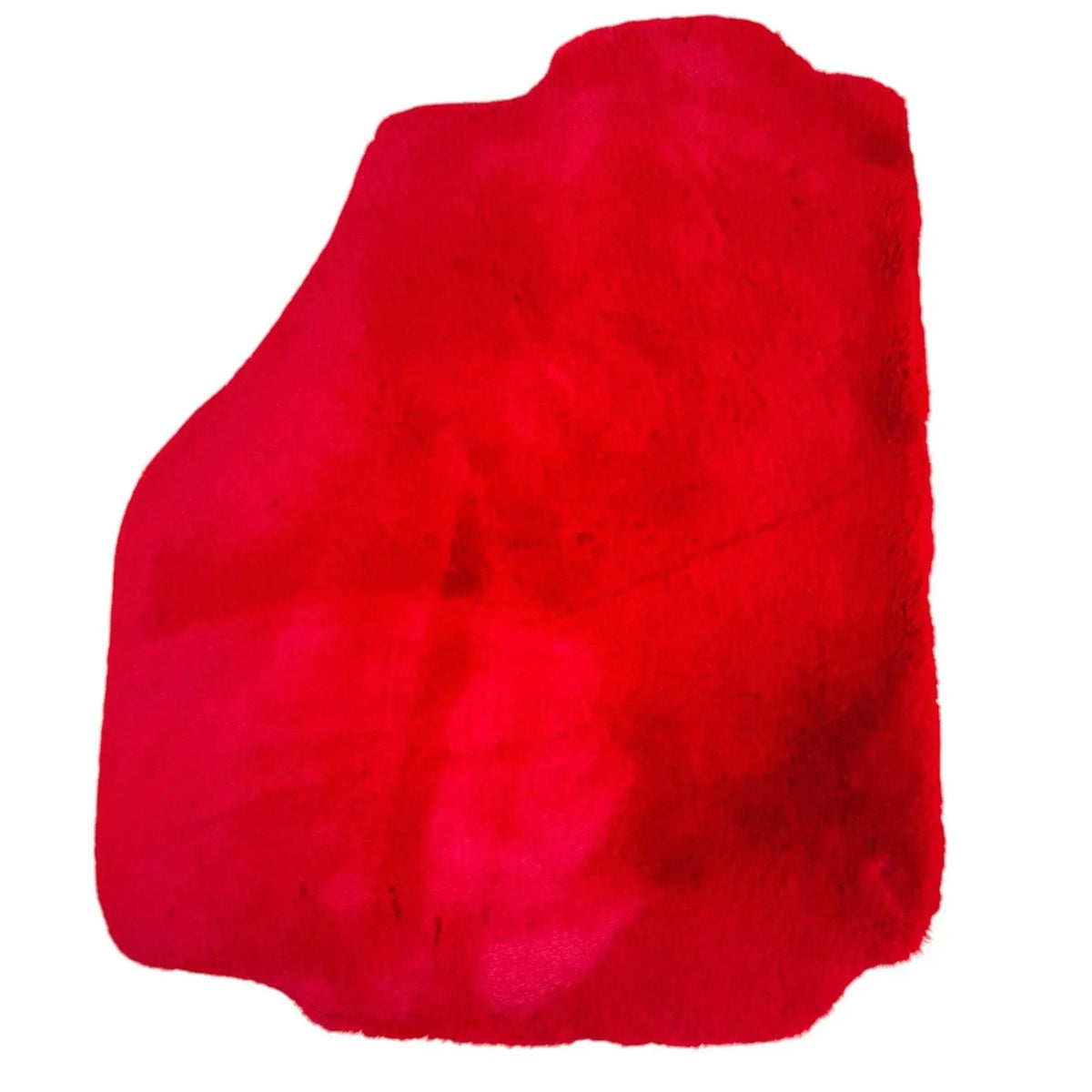 Red Sheepskin Floor Mats for Ferrari F8 Tributo (2019-2023)