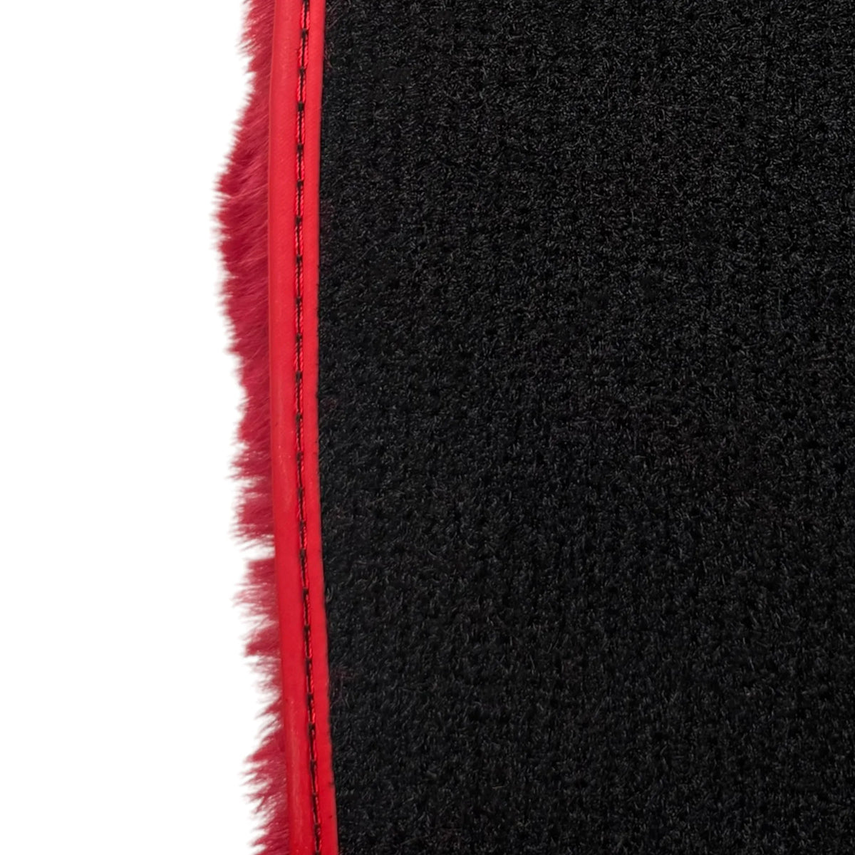 Red Sheepskin Floor Mats For Rolls Royce Ghost Series II (2021-2024) ER56 Design Brand