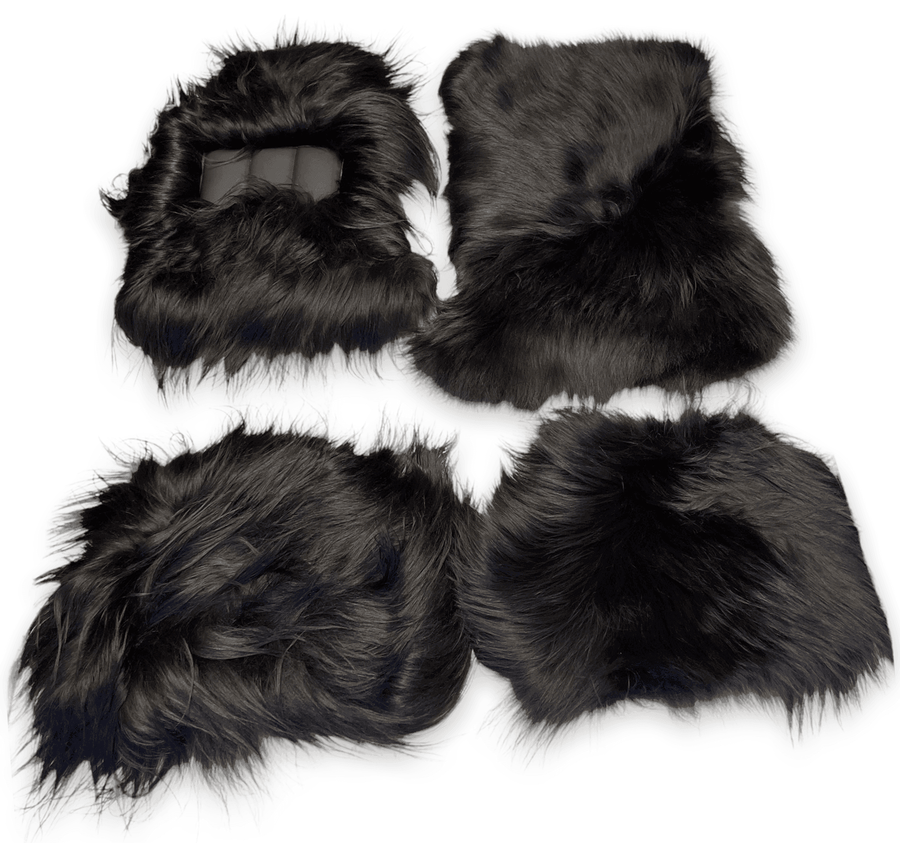 Sheepskin Floor Mats For Rolls Royce Spectre (2023-2024) ER56 Design Brand - AutoWin