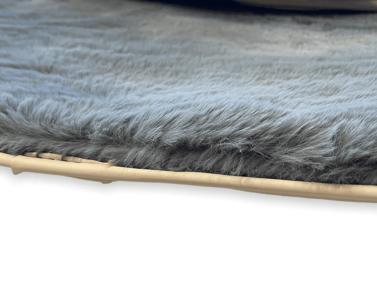 Sheepskin Floor Mats For Rolls Royce Ghost Series II (2021-2024) ER56 Design Brand - AutoWin