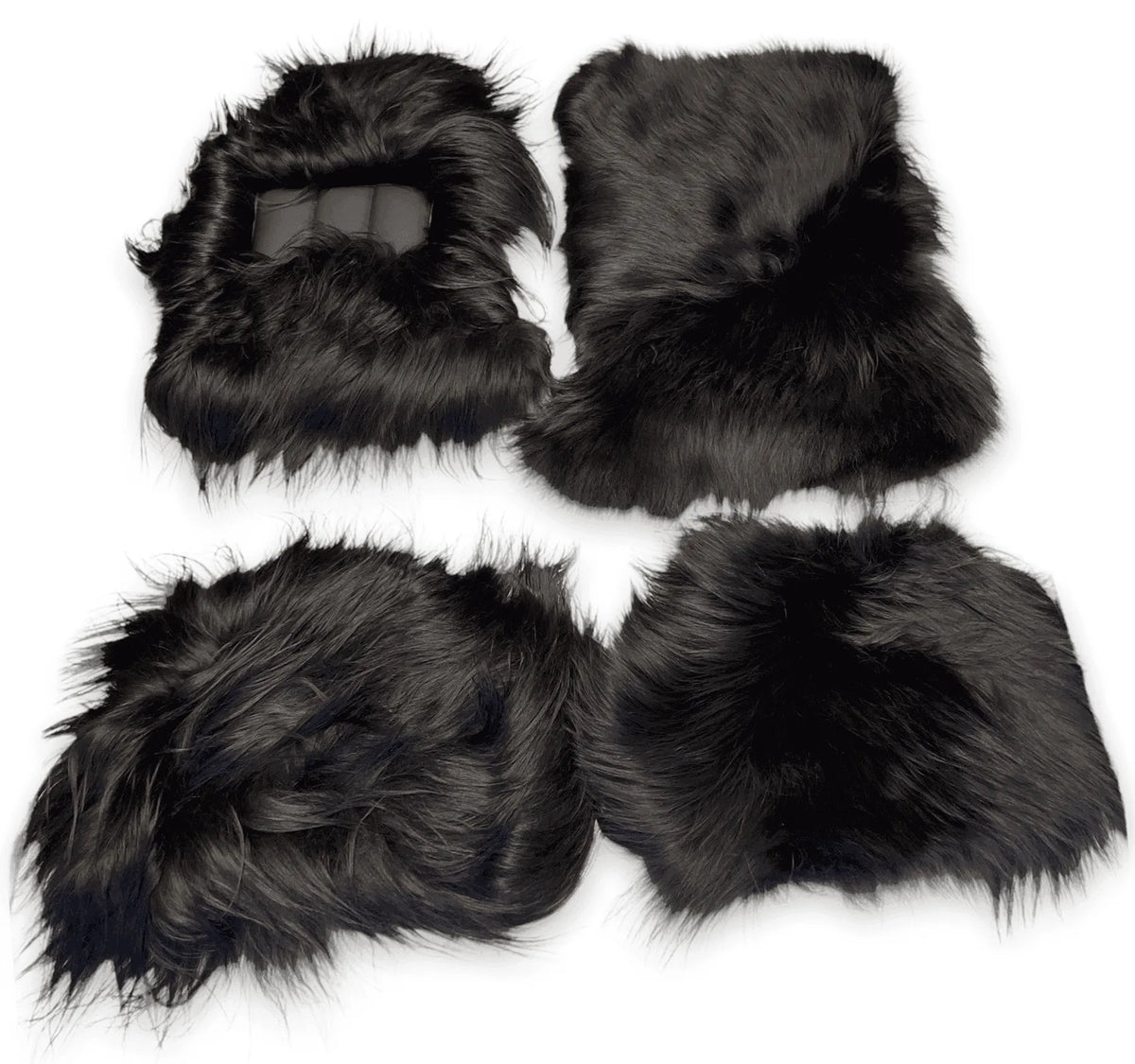 Sheepskin Floor Mats For Rolls Royce Ghost Series II (2021-2024) Er56 Design Brand - AutoWin