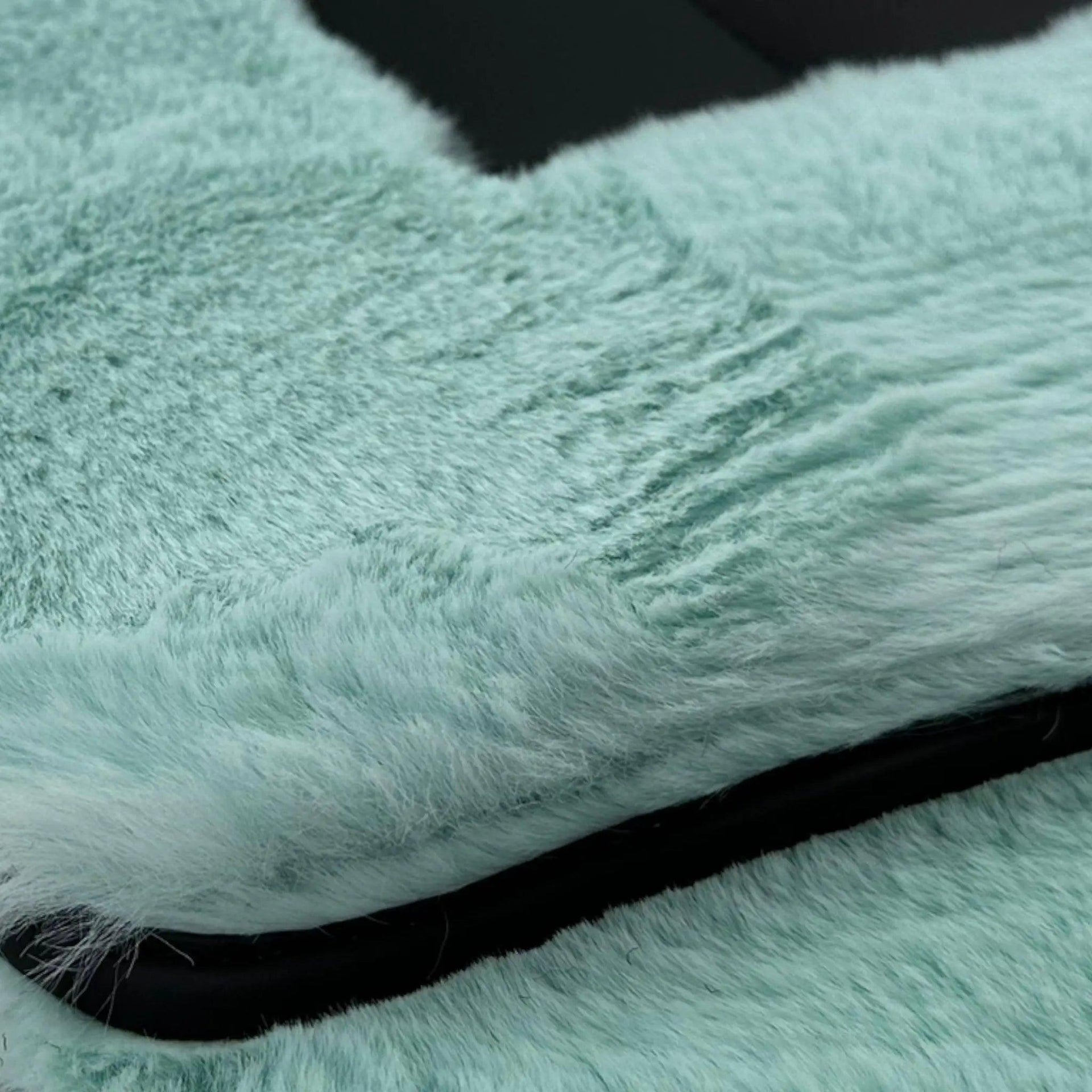Tiffany Blue Sheepskin Floor Mats For Rolls Royce Phantom Drophead Coupe 2007–2016 Er56 Design Brand - AutoWin